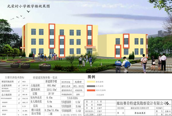 廊坊市安次區(qū)光榮村小學(xué)教學(xué)樓工程